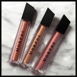 Morphe 3 Piece Lip Gloss Bundle - Sing Along, Chill, Pop New